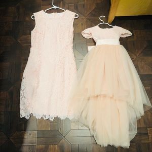 Mommy & me matching dresses women’s 6, toddler 4/5